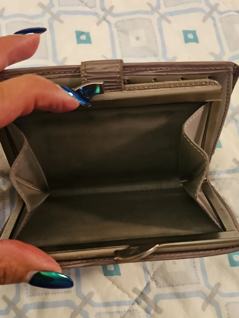 Louis Vuitton Brown Textured Epi Compact Wallet